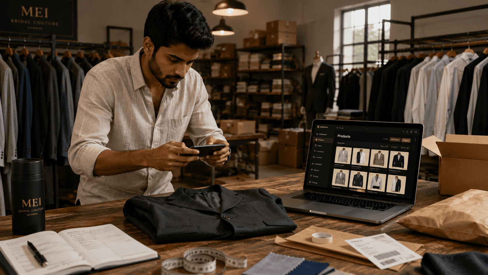 Premium Fashion Commerce Platform visual
